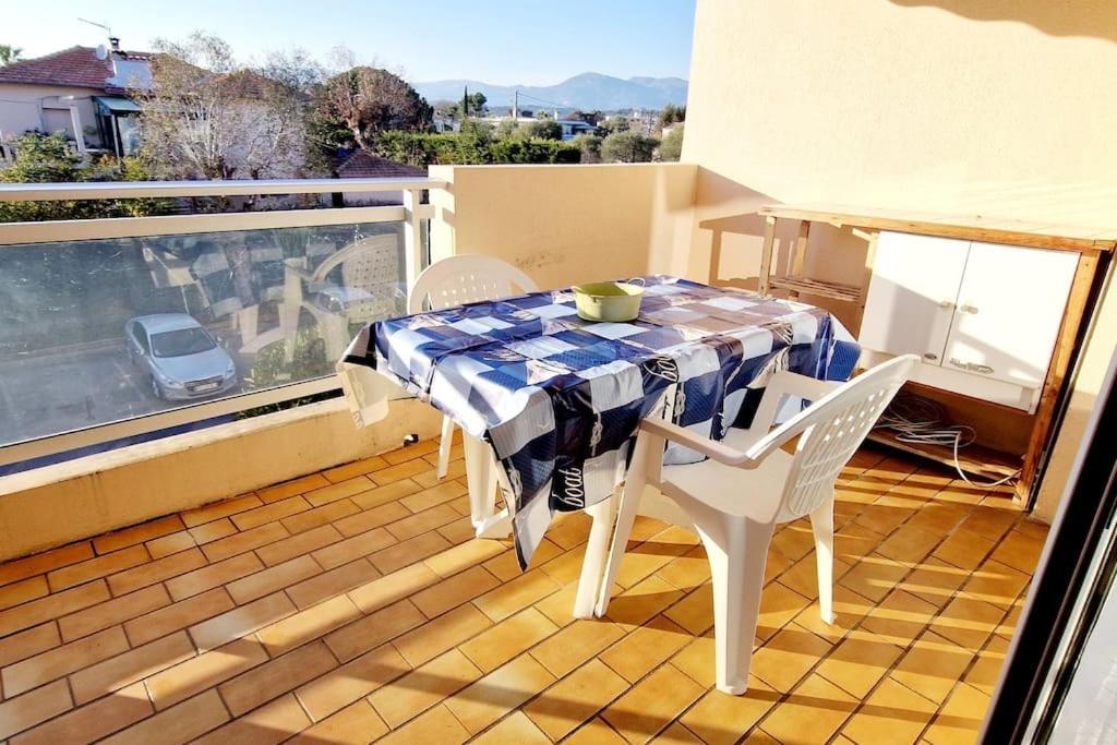 Studio Antibes Avec Piscine Exterior foto